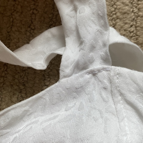 Good American The Bustier Dress, Ivory Leopard - Picture 16 of 17